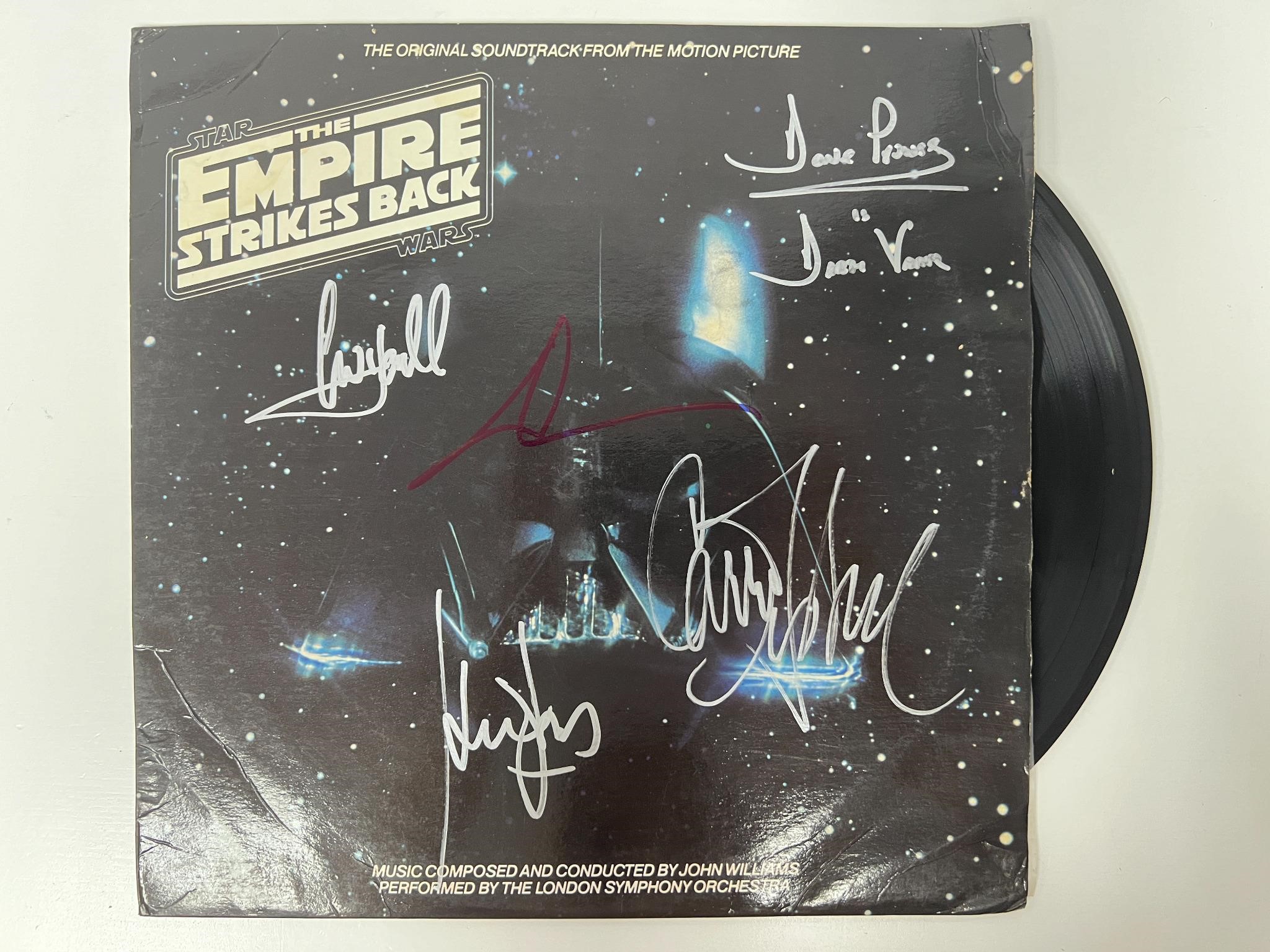 Autograph COA Star Wars Vinyl