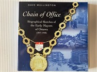 CHAIN OF OFFICE, SIGNED, OTTAWA