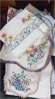 Group of embroidery