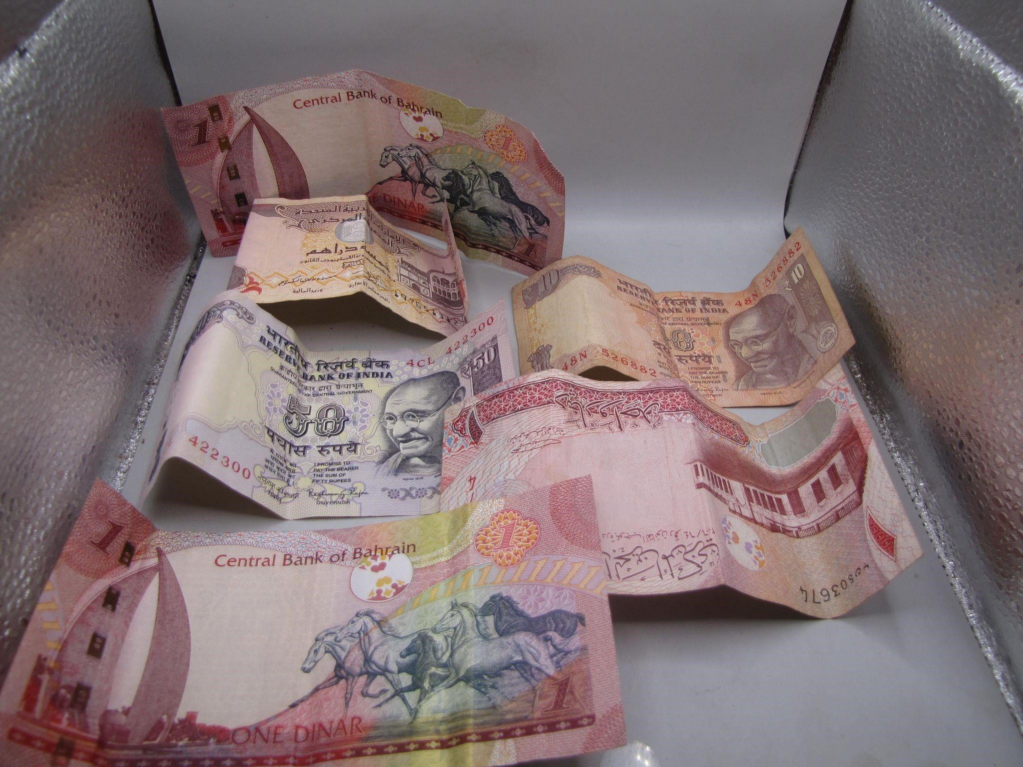 Lot of Indian Foreign Currency Bills