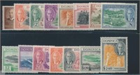 DOMINICA #122-136 MINT VF LH