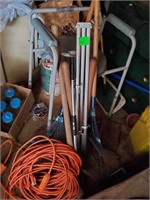 COLLECTION OF TOOLS AND EXTENSION CORD