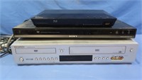 Samsung DVD/VHS Player, Sony DVP-N557P, Sony Blu