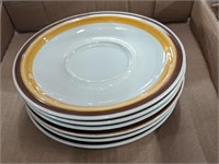 Chadd's Ford stoneware plates lot japan saucers