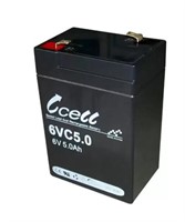 VCell 6VC5.0 – 6Volt 5.0Ah Battery