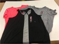 3 New Zone Pro Size 3X Tops