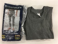 New Stanfield's Size M Thermal Top & Bottom
