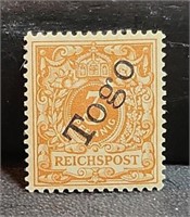 TOGO STAMP #1a unused