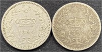 1894 - Italy 20 cents coins