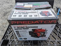Predator 1"Gas Powered Intake/Water Discharge Pump