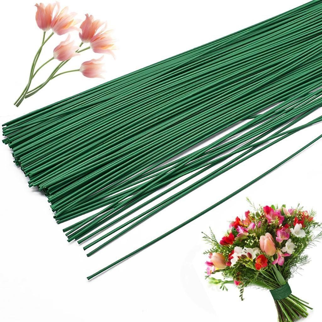 200 PCS Floral Stem Wire Flower Arrangements and