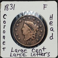 1831 US Large Cent