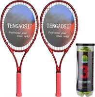 Adult 2 Player 27-Inch 2 Tennis Racket Set