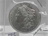 1921 Morgan Silver Dollar GEM