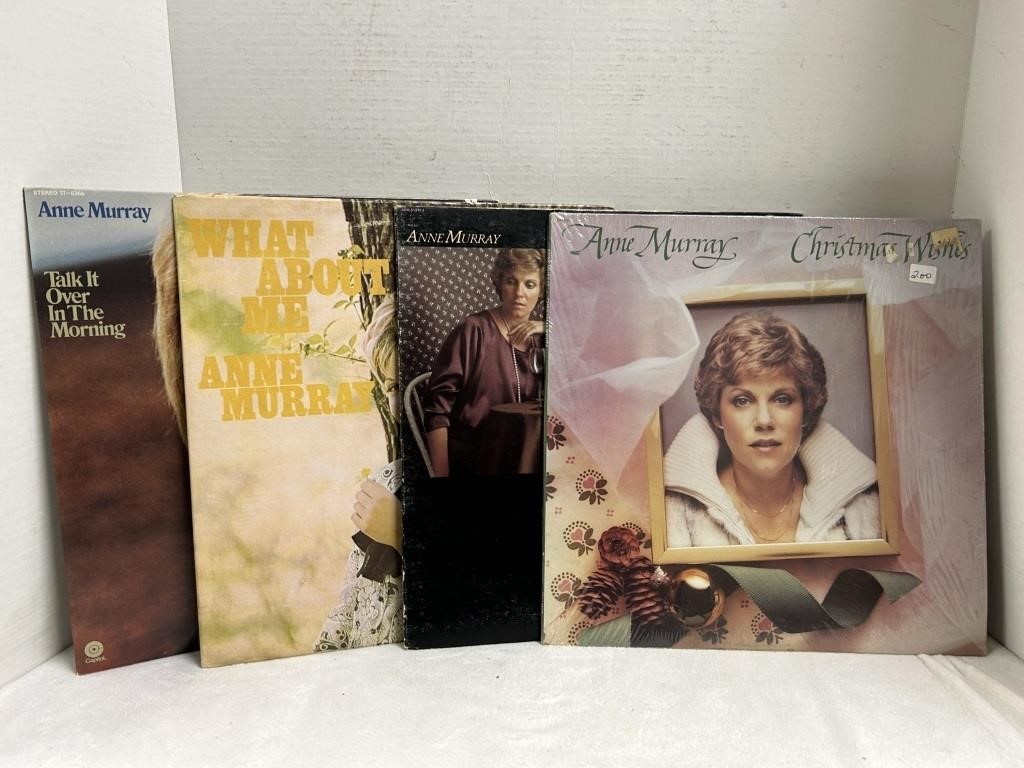 4 Ann Murray LP Vinyl Records, Includes I’ll