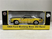 Auto Valve 1969 Ford Mustang Boes 302 Racer 1:24