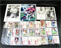 NFL AUTOGRAPHS & BRETT FAVRE RC '91 DRAFT CARDS