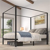 YITAHOME Canopy Bed Frame Metal Four Posters 14