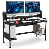 Tribesigns 55-Inch Computer Desk with Monitor