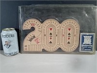 Cribbage Board W/ Cards