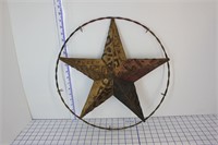 TIN STAR DECOR