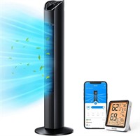 Govee Smart Tower Fan for Bedroom with Hygrometer