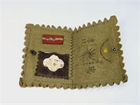 WWII Japanese War Wallet & Sergeant Rank Tab