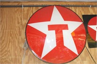Texaco lighted sign by Collins Signs, Inc  34"