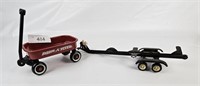 Vtg. Steel Tonka Boat Trailer & Sm Radio Fly