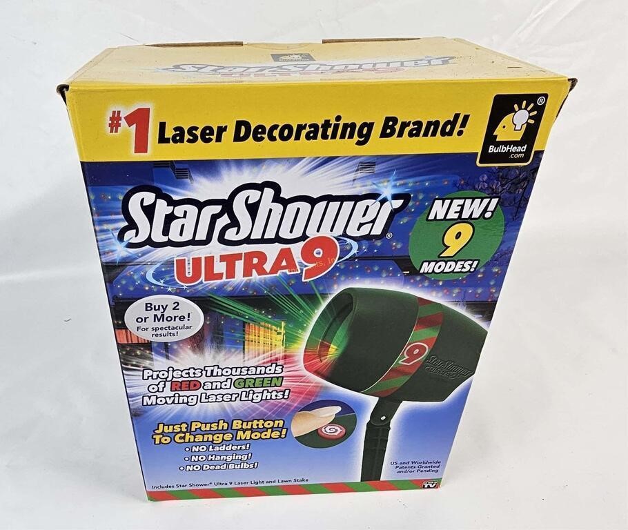 New Star Shower Ultra 9 Laser Light