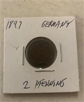 1897 FOREIGN COIN-GERMANY