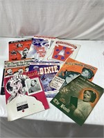 Vintage Sheet Music Pamphlets