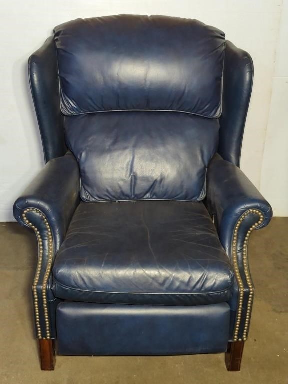 (F) Ethan Allen Leather Recliner Chair