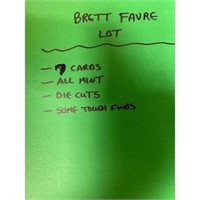 (7) Brett Favre Cards