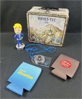 VaultTec Lunchbox + Coozies, Figure, Compass