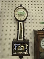Vintage New Haven banjo clock 38 in