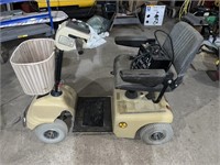 Shoprider scooter - works, c/w charger