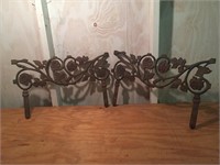 Scrolled Iron Decor Roses & Vines