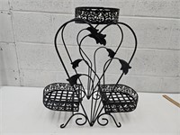 20 x 22" high Metal Plant Stand