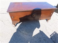 Cedar chest. Continental desk company.