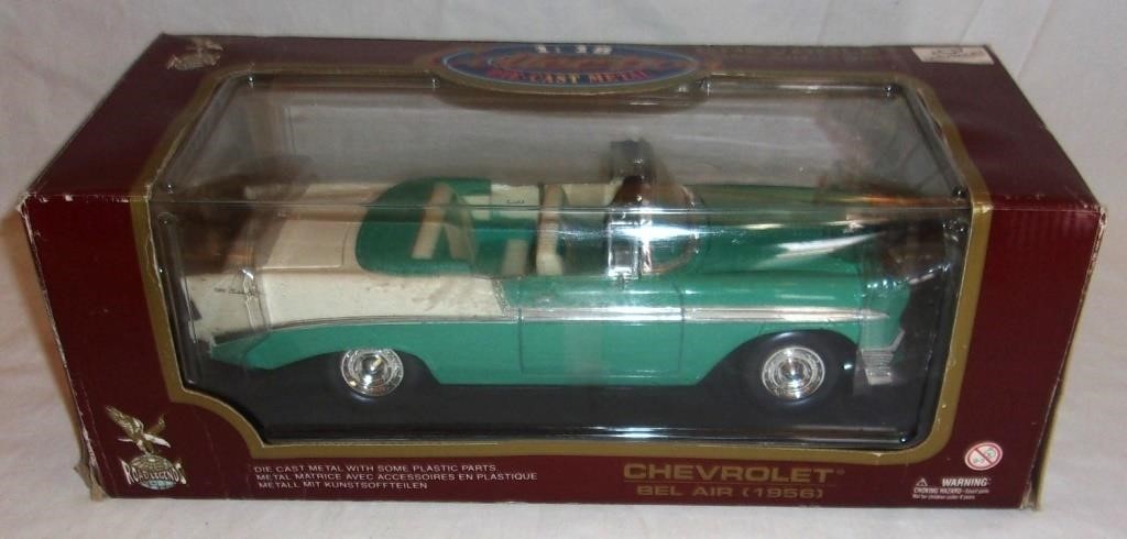 1956 Chevrolet Bel Air 1:18 die cast.