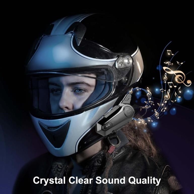 Motorcycle Headset Wireless Dirt Bike Helmet