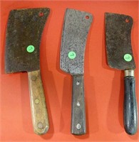 Various size Meat cleavers