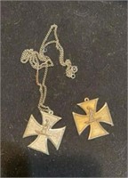 Iron Cross Necklace-Pendents