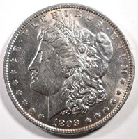 1893 MORGAN DOLLAR AU+