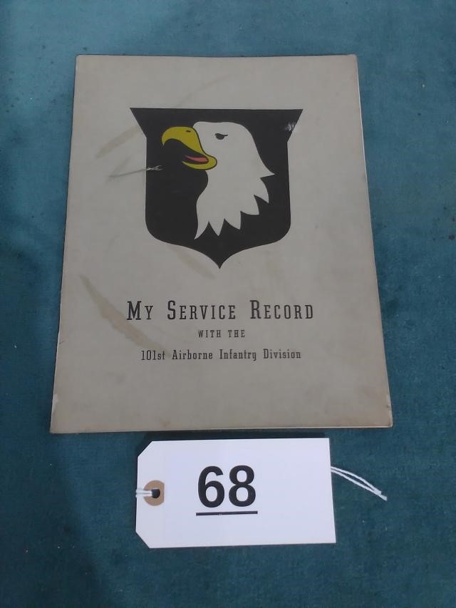 1950 Service Record 101st Airborne