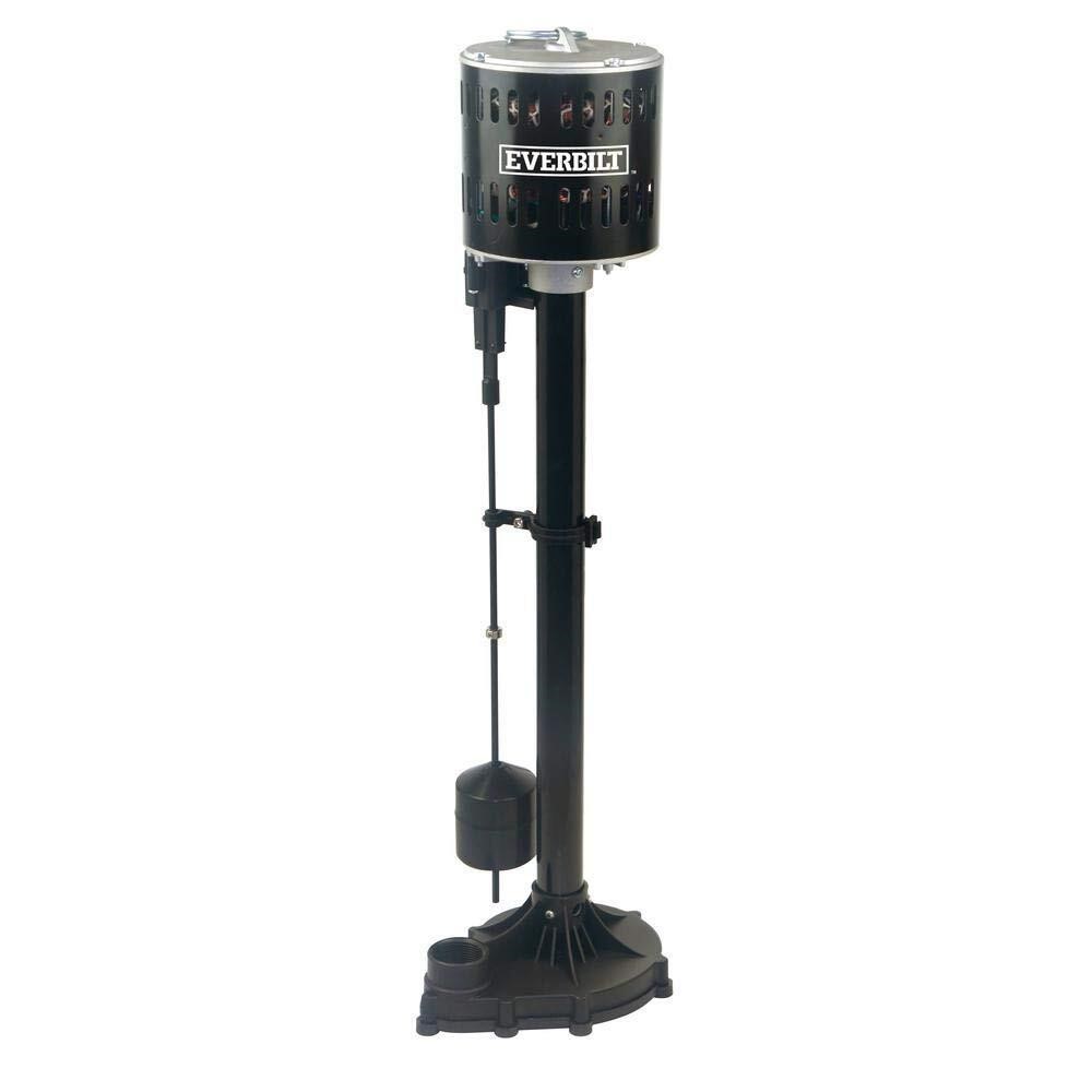 Everbilt 1/3HP Plastic Pedestal Sump Pump