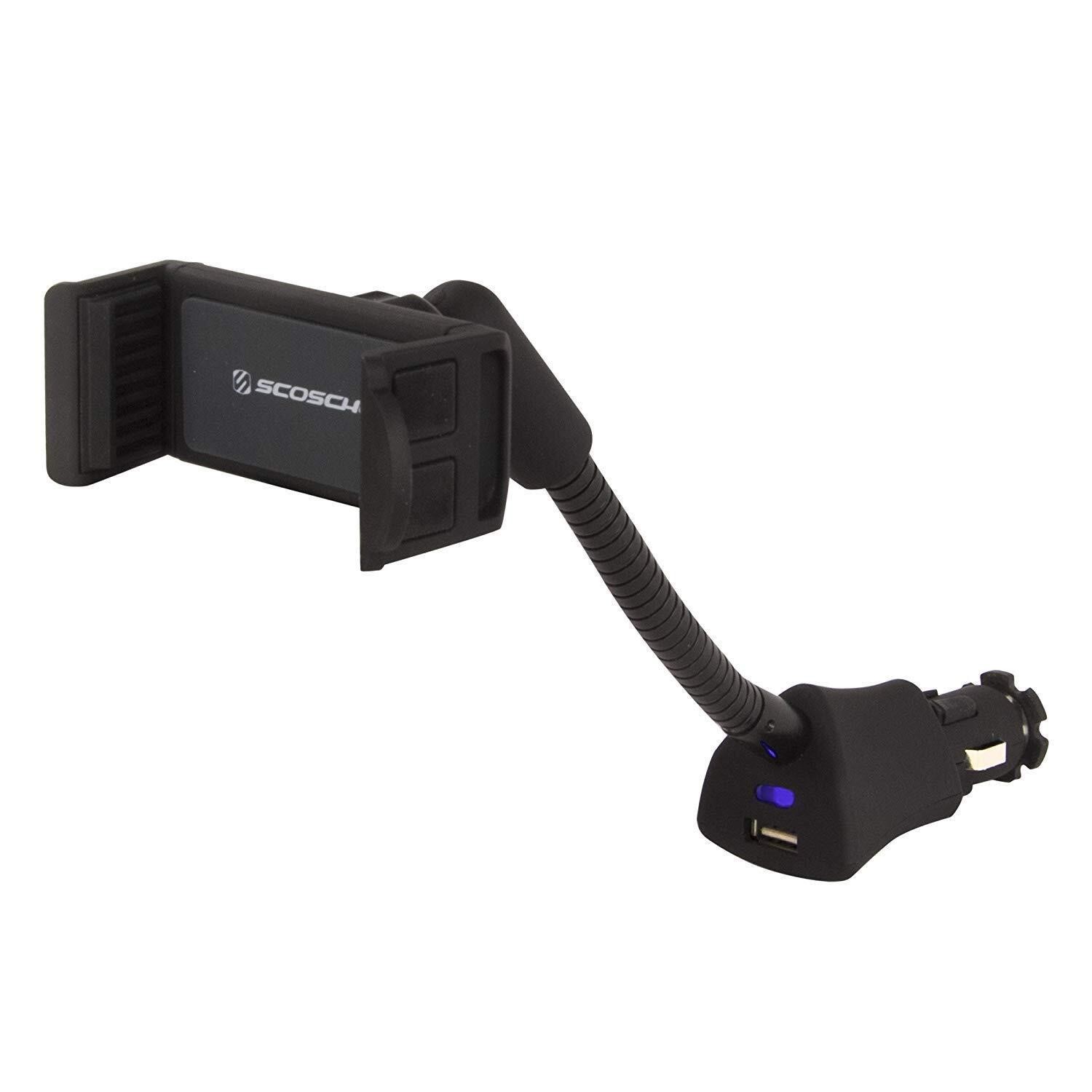 Scosche H12VFXM PowerMount Phone Mount for Car | 1