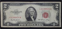 1953 $2 Red Seal Legal Tender STAR Note