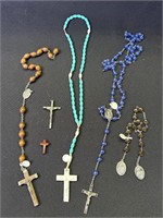 4 vintage rosaries